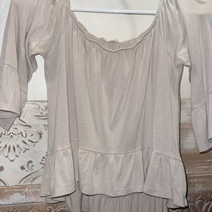 Off the shoulder blouse